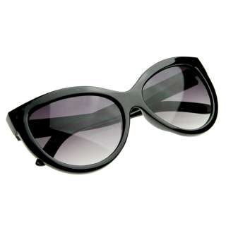   Sale Fashion Pointed Tip Large Chic Womens Mod Cat Eye Sunglasses 8217