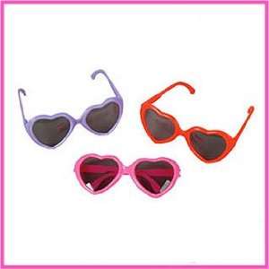 Fun Funky Lolita Heart Shaped Sunglasse In Many Colors  