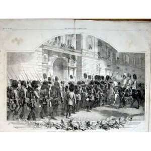  Guards Cheeringqueen Victoria Buckingham Palace 1856: Home 