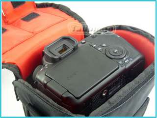 Camera Case Bag with rain cover for canon 550D 500D 60D  