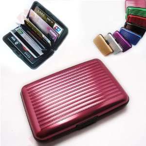   /Lot aluminium Business ID Credit Card Holder Pink: Everything Else