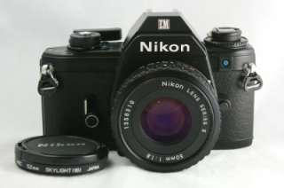 Nikon EM camera with 50mm 11.8 series E lens  