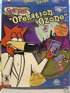Great Kids CD Rom SPY FOX Operation Ozone Music & Games  