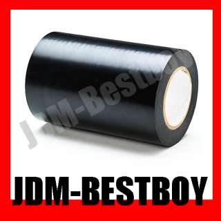 JDM Matte Black Overlay Wrap Vinyl Film 24 x 60 5FT  