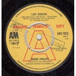   LOST HORIZON 7 INCH (7 VINYL 45) UK A&M 1973: SHAWN PHILLIPS: Music