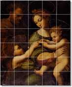Holy Family With Saint John The Baptist by Raphael