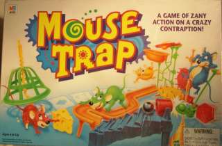 MOUSE TRAP GAME OF ZANY ACTION ON A CRAZY CONTRAPTION  