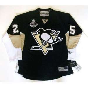 Maxime Talbot Pittsburgh Penguins 09 Cup Reebok Premier Home Jersey 