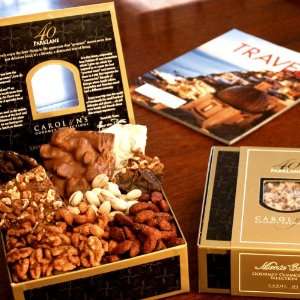   , Toffee and Chocolate Bark Christmas and Birthday Hostess Gift Box