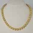 STRAND 42 Round Golden AAA SOUTH SEA PEARLS 77+g/17.91  