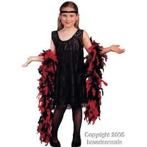  Kids Roaring 20s Flapper Costume (Size:Md 8 10): Toys 