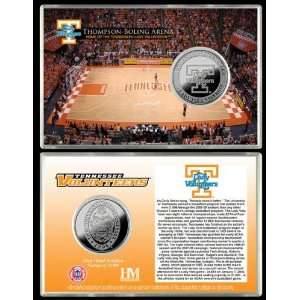   Lady Vols Thompson Boling Arena Silver Coin Card: Sports & Outdoors