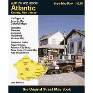  ADC The Map People 301693 Atlantic County NJ Atlas Sports 