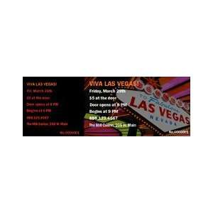 Las Vegas Casino Event Ticket 