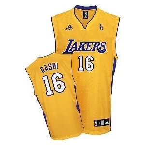  Pau Gasol Gold Adidas NBA Replica Los Angeles Lakers Youth Jersey 