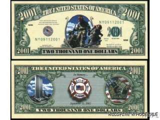   OF100 FIREFIGHTER FDNY WTC BILL 9/11 2001 FIREMAN FIRE DEPT 911  