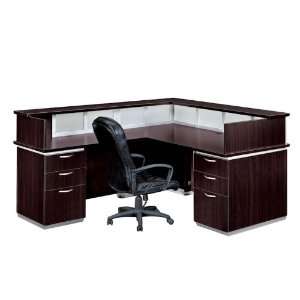  L Shaped Reception Desk JZA415: Office Products