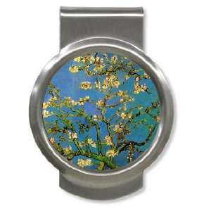  Blossoming Almond Tree By Vincent Van Gogh Money Clip 