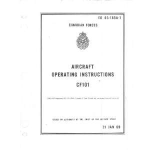   Douglas CF 101 Aircraft Operating Manual Mc Donnell Douglas Books