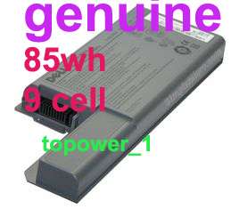   new Genuine Battery for Dell D820 D830 M65 CF623 D531 9 cells  