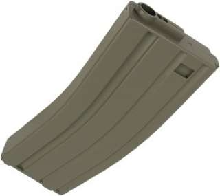 King Arms Airsoft M4/16 (10 pack) 120rd Mid Cap Mags, Dark Earth (DE 