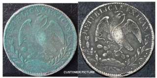 SOME BEFORE AND AFTER PICTURES OF COINS CONSERVED WITH VERDI CARE™