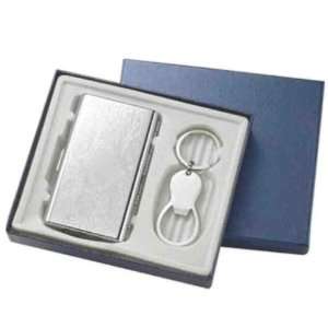   GSK 34S Gift Set with Business Card Case and Key Ring: Office Products