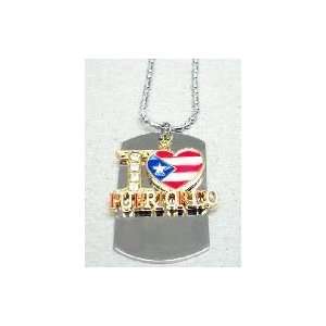  I Love Puerto Rico ID Tag: Everything Else