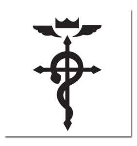 FullMetal Alchemist BrHd Alchemy Symbol Temp. Tattoo  