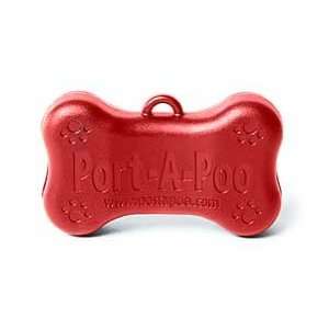  Red   Mini Poo Hands Free Waste Carrier: Kitchen & Dining
