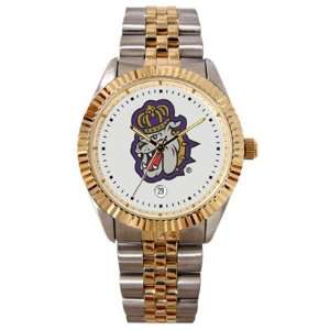   Madison University Dukes Mens Executive Stainless Steel Watch Sports