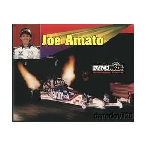  1994 Joe Amato Dynomax Top Fuel NHRA postcard Everything 