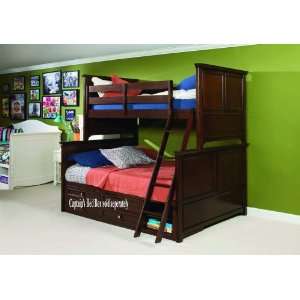  Lea Kids Covington Twin over Full Bunk Bed   145 977R(976 