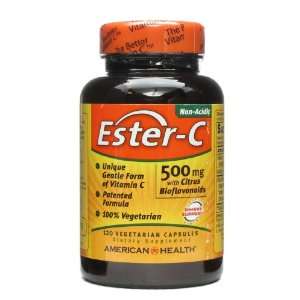  American Health Ester C 500 mg with Citrus Bioflavonoids 