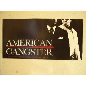 American Gangster Poster Denzel Washington Russel Crowe