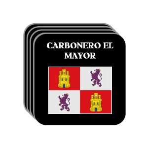 Castilla y Leon   CARBONERO EL MAYOR Set of 4 Mini Mousepad Coasters