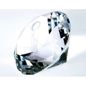 Crystal Diamond Paperweight