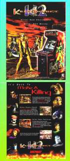 KILLER INSTINCT 2 1994 Midway Arcade Advertising Flyer  