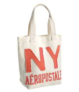 NWT Aeropostale Solid Aero NY Logo Tote Bag Handbag Purse School 