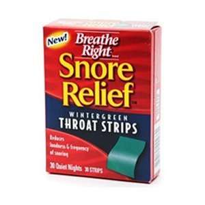 Breathe Right Snore Relief Throat Strips
