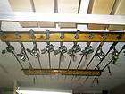 Inshore ceiling 10 rod rack pole holder display