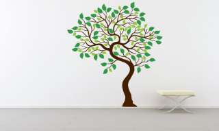 Tree Color Leaves Wall Decal