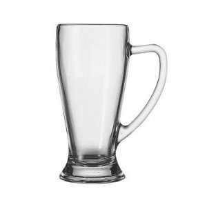  Glass 17 oz. Bavarian Handled Beer Mug
