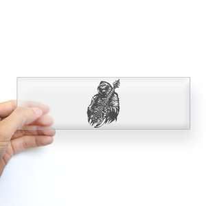   Sticker Clear Grim Reaper Heavy Metal Rock Player: Everything Else
