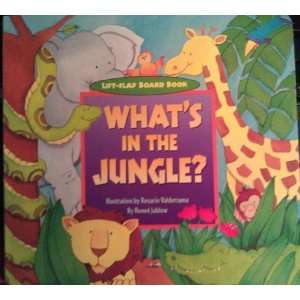  Whats in the Jungle? (Lift Flap Board Book) Books