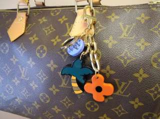 Authentic Louis Vuitton Ailleurs City Palm Tree Key Chain and Bag 