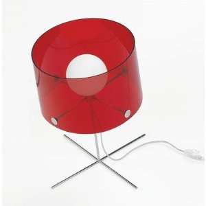   Carmen 30 Table Lamp Shade Color Red, Size Small