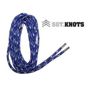  SGT KNOTS Paracord Boot Laces   Blue Camo 54 Sports 