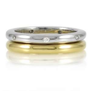  Vidias Two Tone Ring Set Jewelry