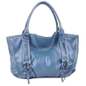  LSQ00711BL Blue Deyce Urban PU Women Bucket Bag: Beauty